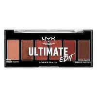 NYX - Ultimate Edit Mini Eye Shadow Palette Warm Neutrals, 7.2 Gram