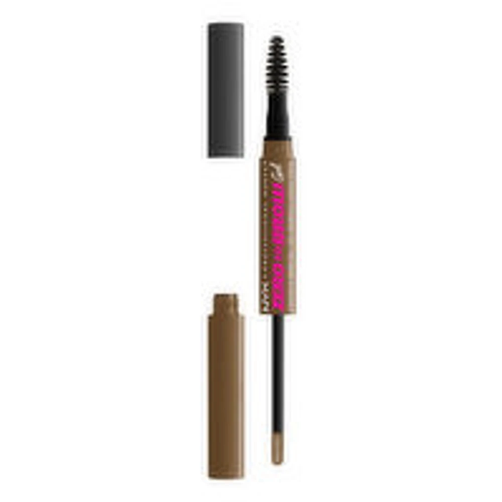 NYX - Zero To Brow Gel Taupe, 1 Each
