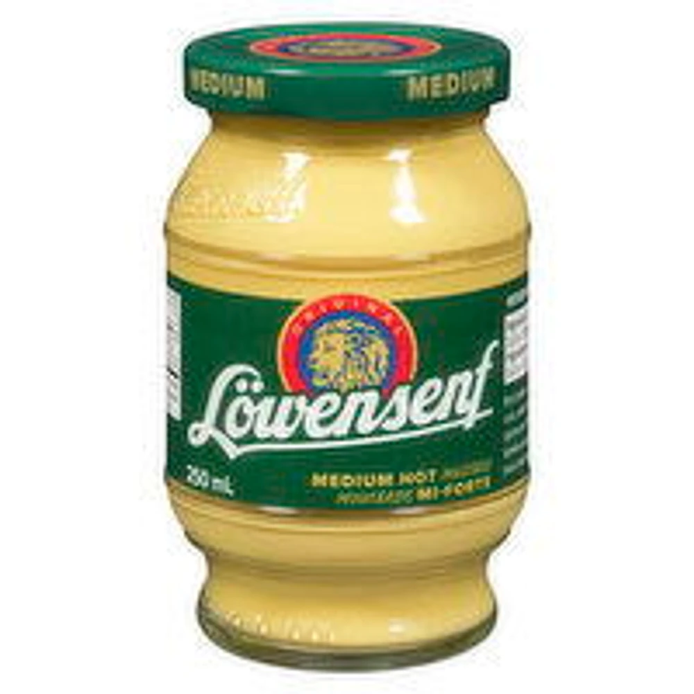 Lowensenf - Mustard - Medium, 250 Millilitre