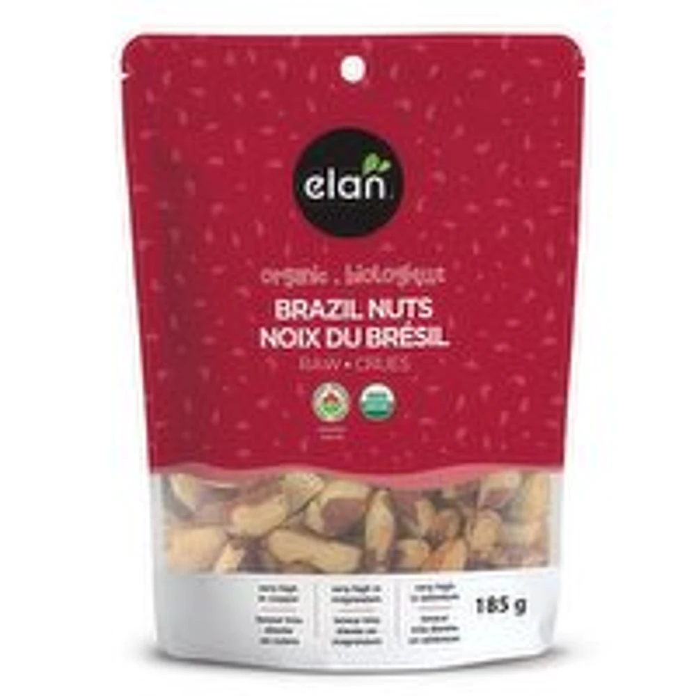 Elan - Brazil Nuts, Organic Raw, 185 Gram