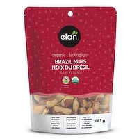 Elan - Brazil Nuts, Organic Raw, 185 Gram