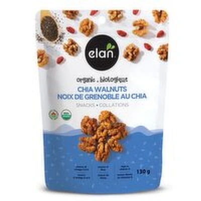 Elan - Chia Walnuts, Organic, 130 Gram