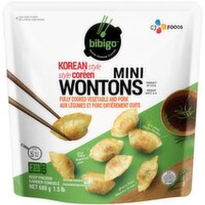 Bibigo - Mini Wontons Pork & Vegetable, 680 Gram