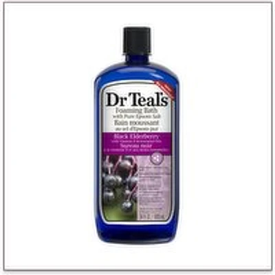 Dr Teals - Foaming Bath Black Elderberry, 1000 Millilitre