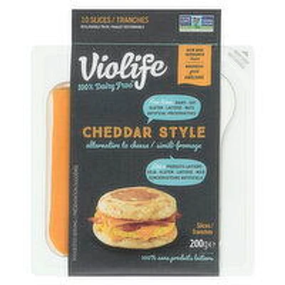 Violife - Cheddar Slices, 200 Gram