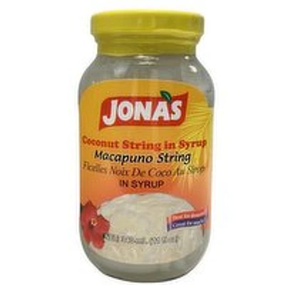 Jonas - Coconut String in Syrup, 340 Millilitre