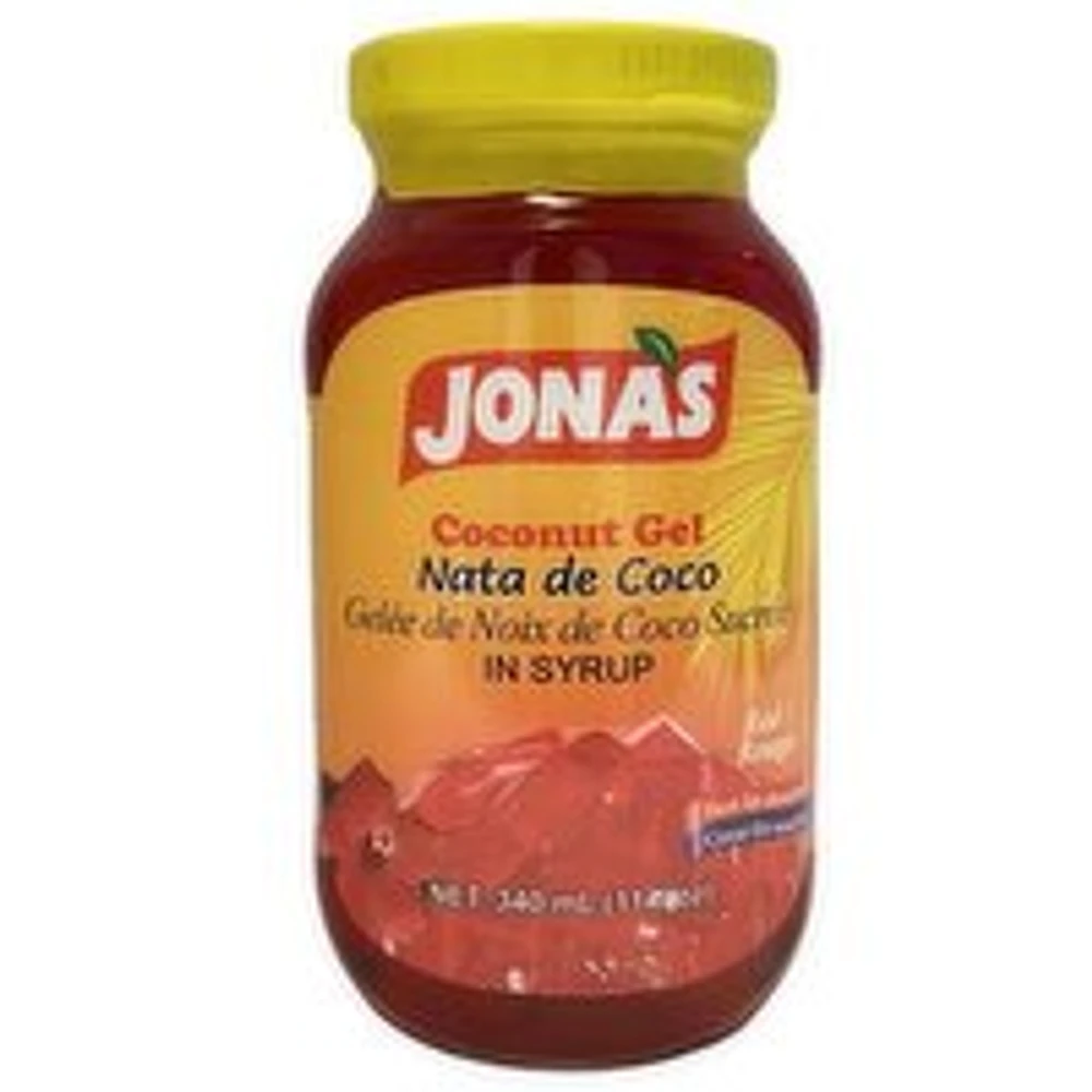 Jonas - Coconut Gel in Syrup, 340 Millilitre