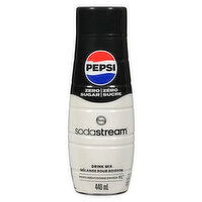SodaStream - Pepsi Zero Sugar Drink Mix, 440 Millilitre