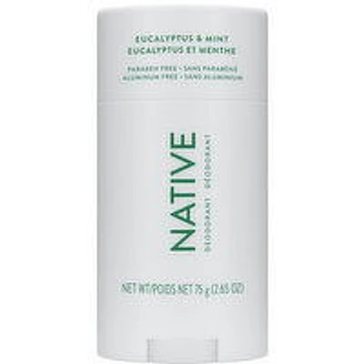 Native - Natural Deodorant, Eucalyptus Mint, 75 Gram