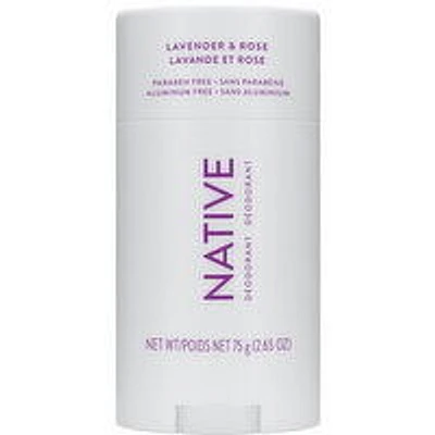 Native - Natural Deodorant, Lavender Rose, 75 Gram