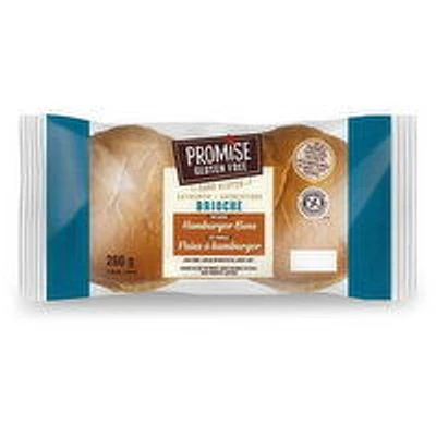 Promise - Gluten Free Brioche Hamburger Buns, 4 Each