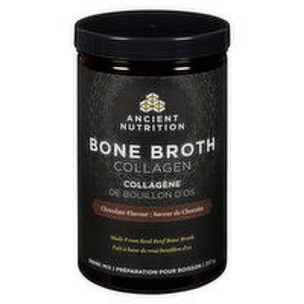 Ancient Nutrition - Bone Broth Collagen Chocolate, 357 Gram