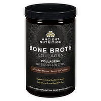 Ancient Nutrition - Bone Broth Collagen Chocolate, 357 Gram