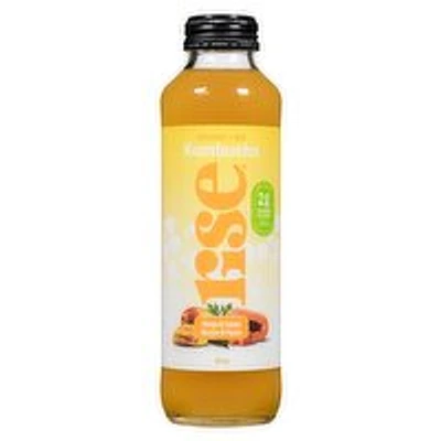 RISE - Mango & Papaya Kombucha, 414 Millilitre