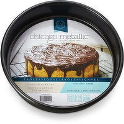 Chicago Metallic - PRO 9 Inch Round Cake Pan, 1 Each
