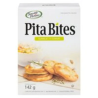 Pita Bites - Garlic And Chive, 142 Gram