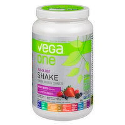 Vega - One All-In-One Nutritional Shake - Mixed Berry, 850 Gram