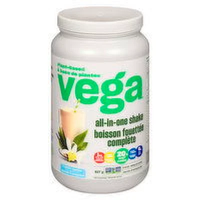 Vega - One All-In-One Nutritional Shake - French Vanilla, 827 Gram
