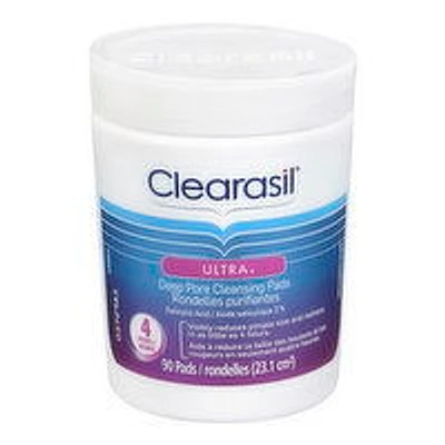 Clearasil - Ultra Cleansing Pads, 90 Each