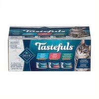 Tastefuls - Tasteful Cat Pate Chckn Salmon Tuna, 12 Each