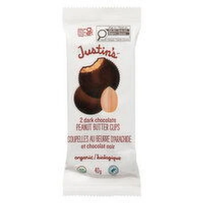 Justin's - Dark Chocolate Peanut Butter Cups, 40 Gram