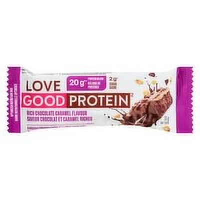 LOVE GOOD - Rich Chocolate Caramel Protein Bar, 55 Gram