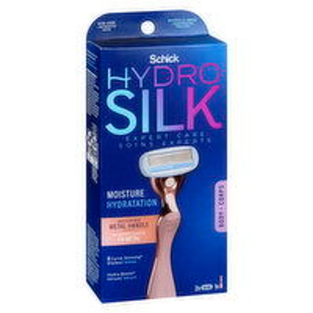 Schick - Hydro Silk Curve Control Razor, 3 Each