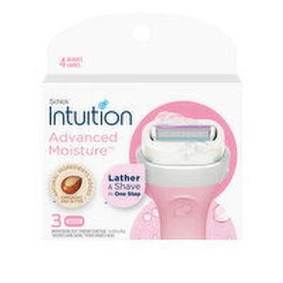 Schick - Intuition Plus - Advanced Moisture Refills, 3 Each