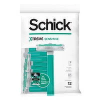 Schick - Men's Disposable Razors - Xtreme2  Sensitive, 12 Each