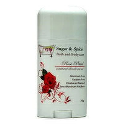 Sugar & Spice - Bath & Body Care Deodorant Rose Petal, 70 Gram
