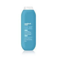 Method - Men's 2in1 Shampoo + Conditioner, Glacier + Granite, 414 Millilitre