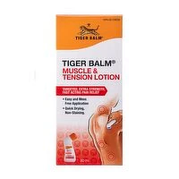 Tiger Balm - Muscle & Tension Lotion, 80 Millilitre