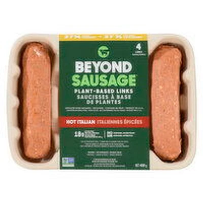Beyond Meat - Plant-Based Sausage, Hot Italian, 400 Gram