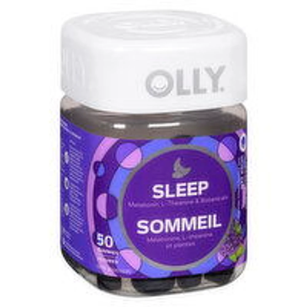 OLLY - Gummy Supplements - Sleep Blackberry Zen 50 Gummies, 50 Each