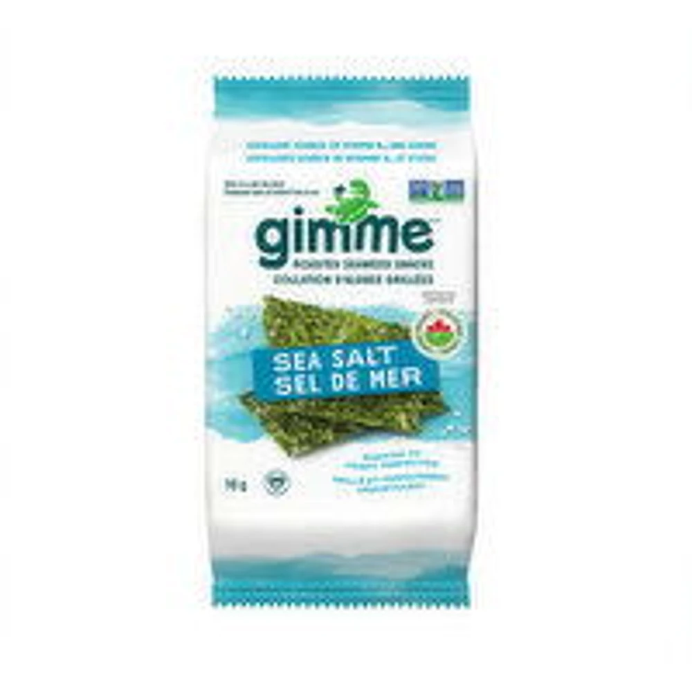 Gimme - Organic Roasted Seaweed - Sea Salt, 10 Gram
