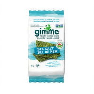Gimme - Organic Roasted Seaweed - Sea Salt, 10 Gram