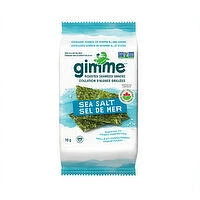 Gimme - Organic Roasted Seaweed - Sea Salt, 10 Gram