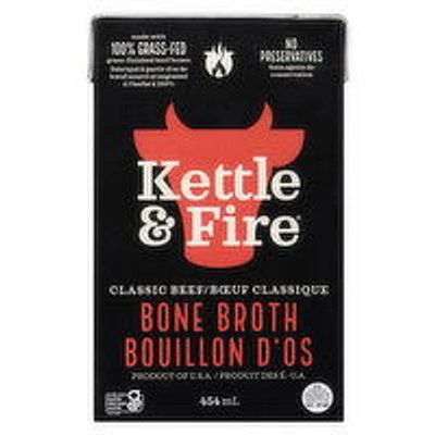 Kettle & Fire - Bone Broth Beef, 454 Millilitre