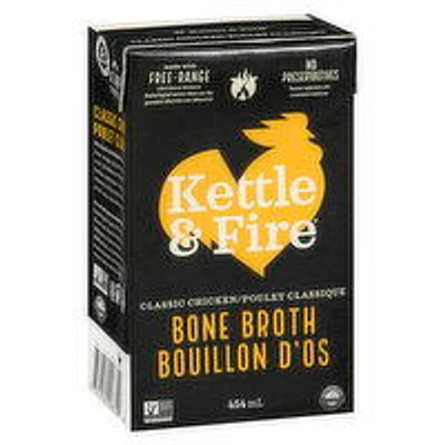 Kettle & Fire - Kettle Fire Org Bone Broth Chicken, 454 Millilitre
