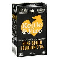 Kettle & Fire - Kettle Fire Org Bone Broth Chicken, 454 Millilitre