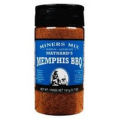 Miners MIx - Maynard's Memphis BBQ Rub, 161 Gram