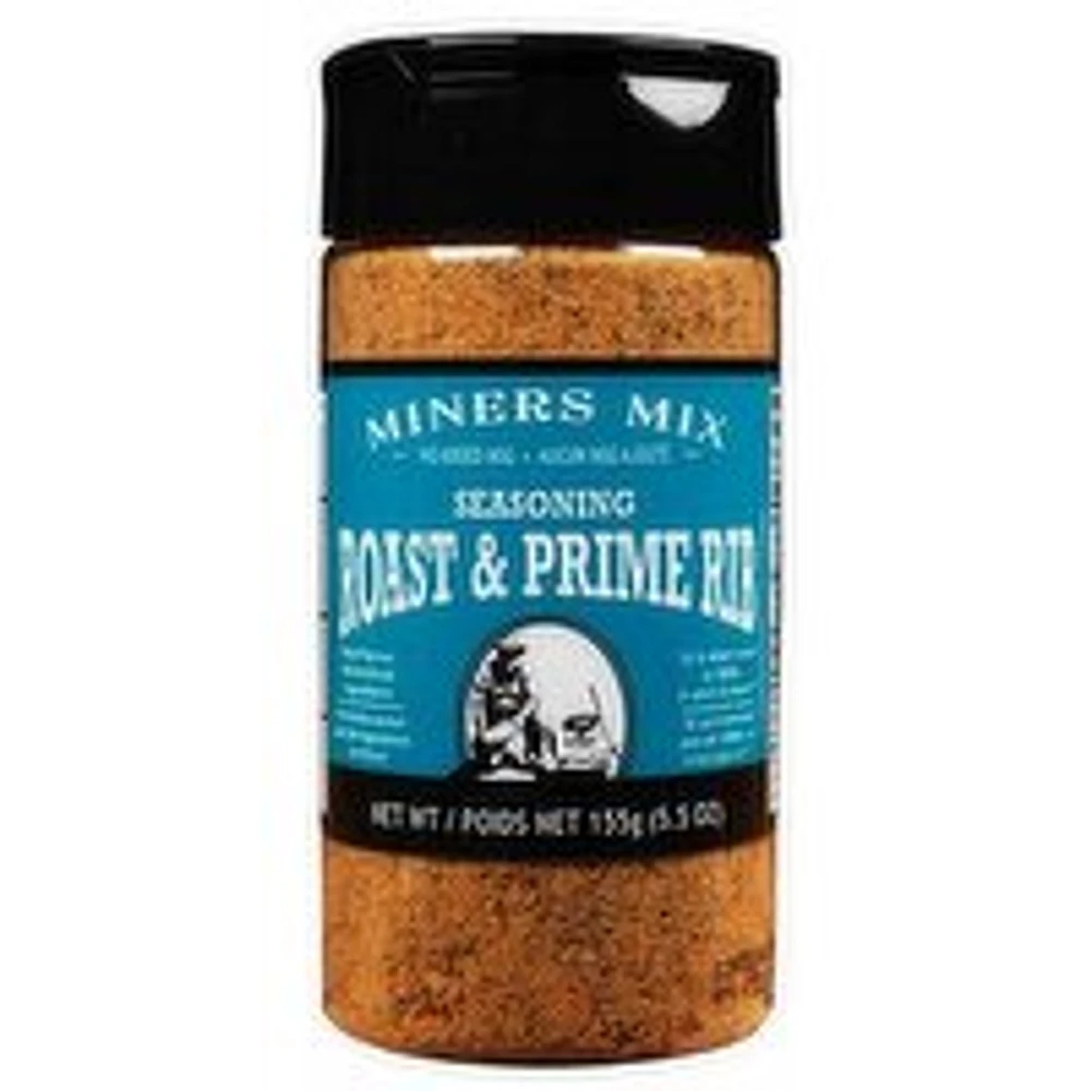 Miners MIx - Roast & Prime Rib Rib Seasoning, 155 Gram