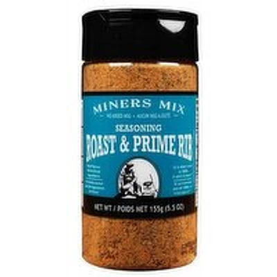 Miners MIx - Roast & Prime Rib Rib Seasoning, 155 Gram