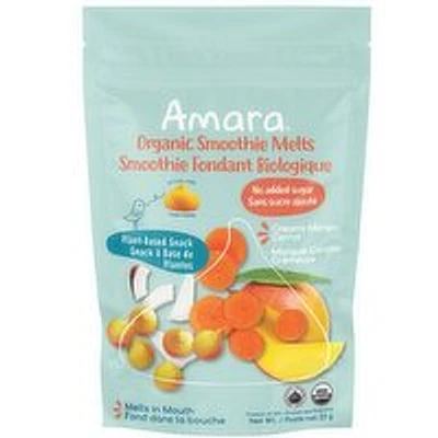 Amara - Mango Carrot Smoothie Melts, 23 Gram