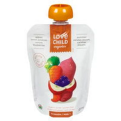 Love Child - Organics Apples, Sweet Potato, Carrot, Blueberries, 128 Millilitre