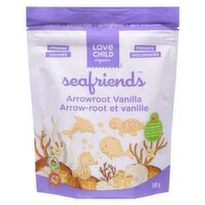 Love Child - Sea Friends Arrowroot Vanilla, 140 Gram