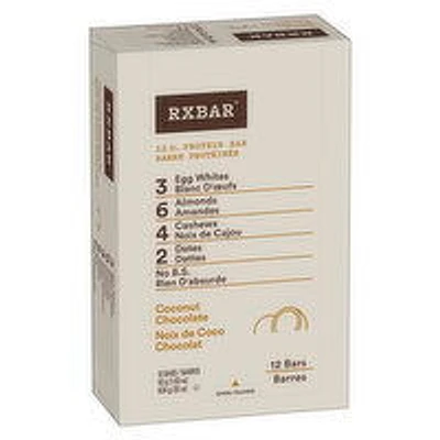 RXBAR - Coconut Chocolate Protein Bar Case, 12 Each