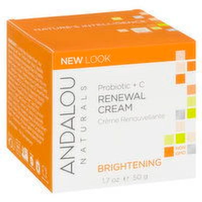 Andalou Naturals - Probiotic +C Renewal Cream - Brightening, 50 Millilitre