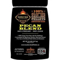 Lumber Jack - Pecan Blend Wood BBQ Grilling Pellets, 20 Pound