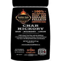 Lumber Jack - Char Hickory Wood BBQ Grilling Pellets, 20 Pound